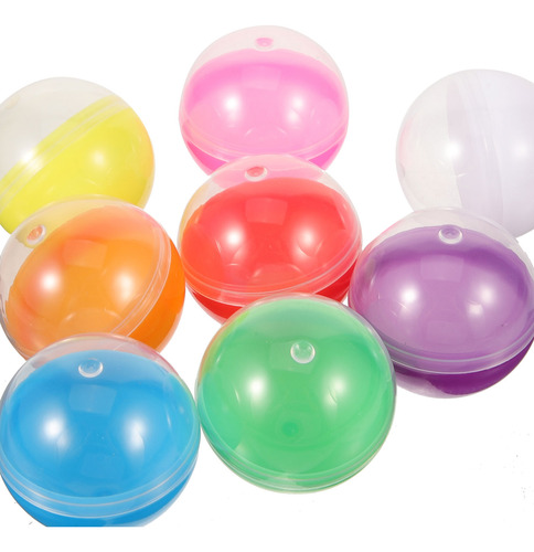 50 Cápsulas Redondas Vacías, Reutilizables Y Reutilizables,