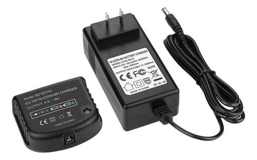 Cargador De Batería Multivoltio De 9.6v-18v Para Black&decke