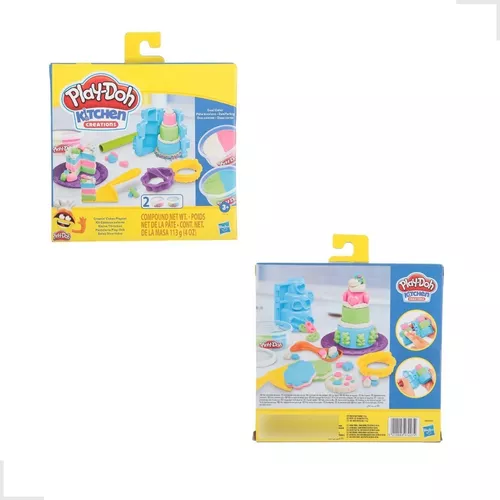 Massinhas Play Doh Fábrica de Bolos ToysBR - Play Doh Dolci