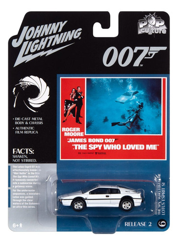 Johnny Lightning James Bond Lotus Spirit 1:64 Original