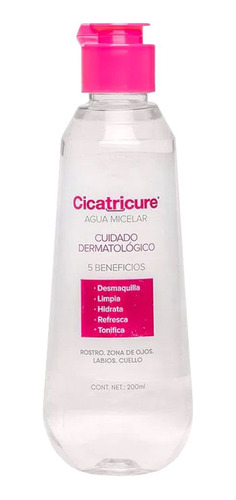 Cicatricure Agua Micelar 5 Beneficios 200ml