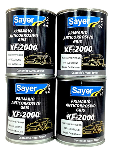 Primario Anticorrosivo Automotriz Sayer Kf-2000.20 4 Pza