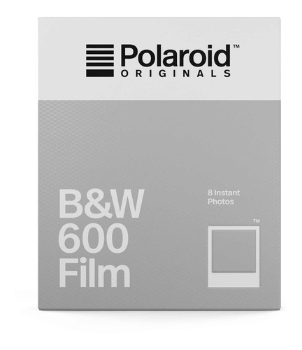 Polaroid Black And White 600 Film White