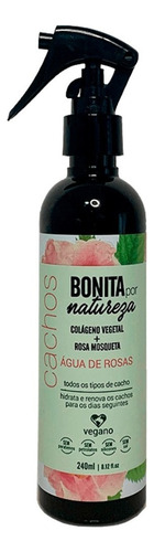 Água De Rosas Bonita Por Natureza Cachos Yenzah 240ml Vegano