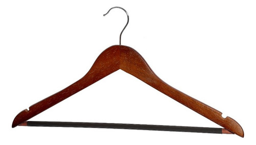 Set De Ganchos De Madera Natural, (10 Pzs)better Space