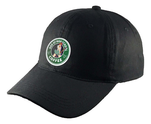 Gorra Clasica Algodón Negra Café Logo R350