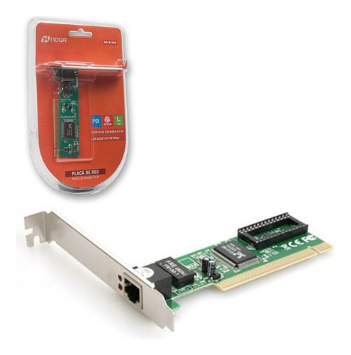 Placa De Red 10/100 Pci Interna Para Pc