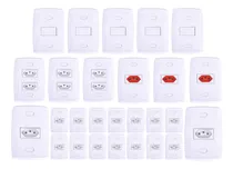 Comprar Kit Casa Completa Tomadas + Interruptores 25 Peças Radial 2