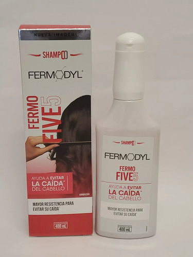 Shampoo Fermodyl Fermo Five 400ml Control Caída Del Cabello