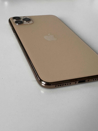 Imagen 3 de 8 de iPhone 11 Pro Max 256 Gold Impecable Charlable
