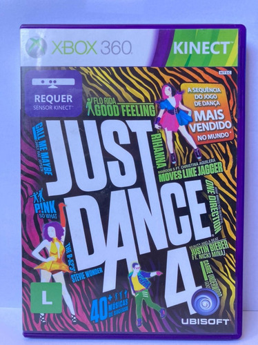 Imagem 1 de 2 de Jogo Seminovo Just Dance 4 Xbox 360 Pronta Entrega