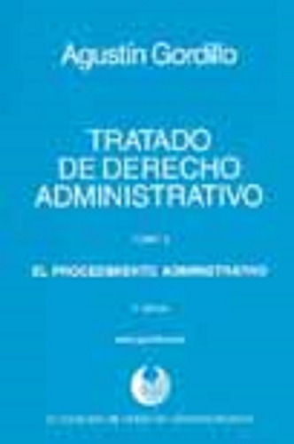 Tratado De Derecho Administrativo 4 Gordillo 