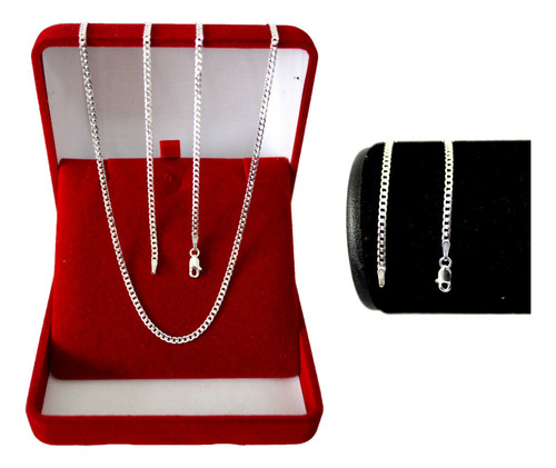 Conjunto Prata 925 Corrente E Pulseira Escama De Peixe Fina
