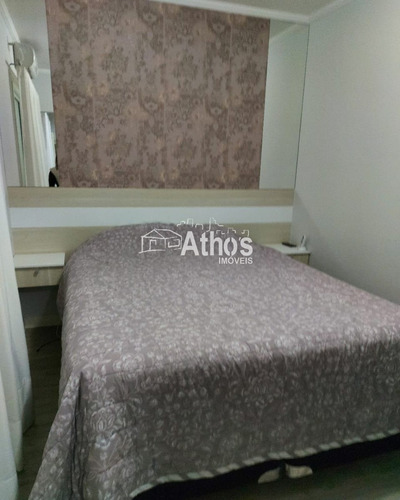 Sobrado Em Condomínio Com 3 Dormitórios(1 Suíte), Wc. Social, Sala 2 Ambientes, Cozinha Planejada, A.s. Planejada, Área Gourmet Com Churrasqueira, 2 Vagas De Garagem. Móveis Planej - Sb00637 - 692853