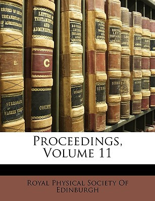 Libro Proceedings, Volume 11 - Royal Physical Society Of ...