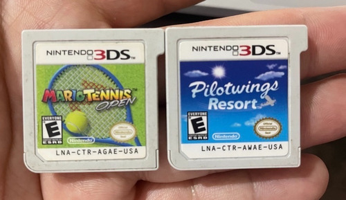 Mario Tennis Open Y Pilotwings Resort - Nintendo 3ds (Usado)