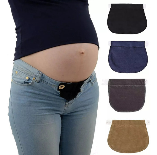 Pantalone Maternidad Extensor Cintura Ajustable Con Elástico