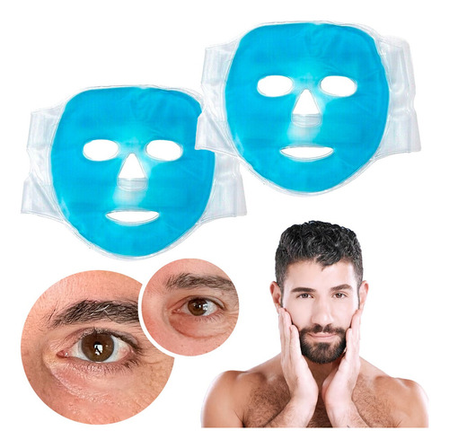 Mascarilla Gel Refrescante Reduce Ojeras Fiebre Frio Calor Tipo De Piel Todo Tipo De Piel