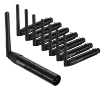 Comprar Controlador Inalámbrico Dmx512 Donner 7 Receptores Metal