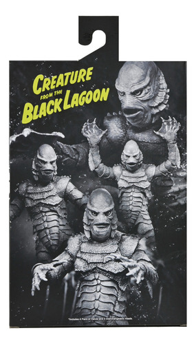 Neca Ultimate Creature From The Black Lagoon Black & White
