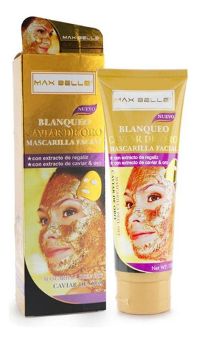 Mascarilla Facial Caviar De Oro Efecto Blanqueamiento 130ml