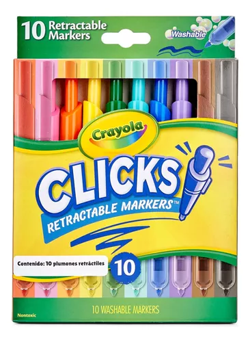 Crayola Clicks Retractable Markers