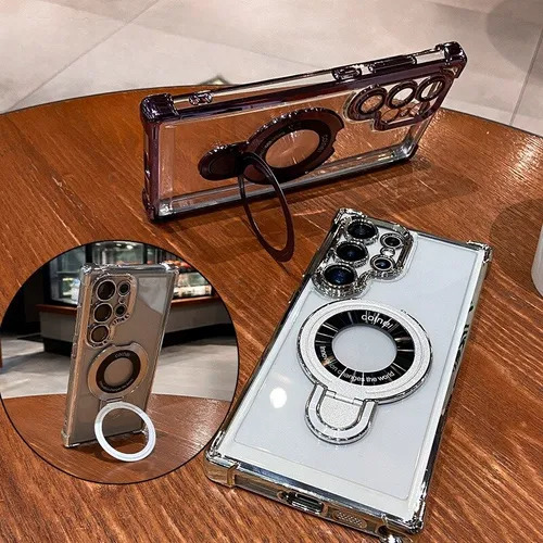Funda Para Samsung Galaxy Case De Transparente Con Magsafe