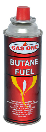 Lata/bombona Combustible Gas One Butano 8 Oz 227 G Coleman