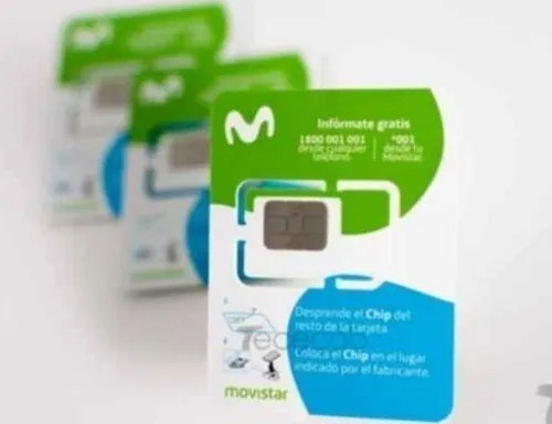 Tarjeta Sim Libre Y Activada Movistar Activo