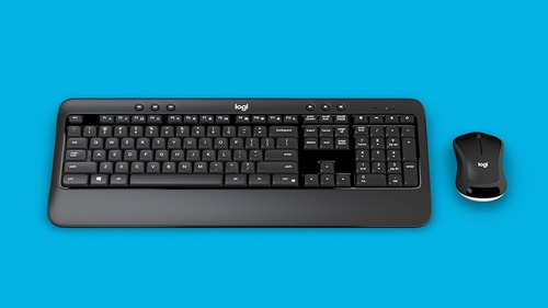 Imagen 4 de 5 de Kit Teclado + Mouse Logitech Inalambrico Multimedia Mk540usb