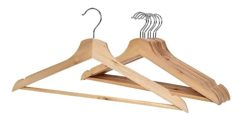 Perchas de madera por mayor en once sale