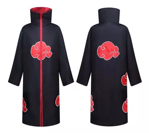 Naruto Akatsuki Nuvem Vermelha Robe Cos Roupas