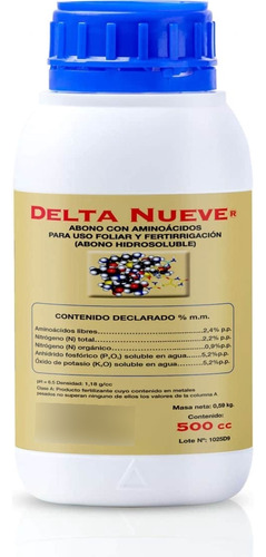 Fertilizante Delta 9 Estimulador De Flora 500ml Cannabiogen