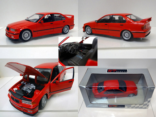 Bmw 318 Is Sedán E36 1994 1/18 Ut Models Red Rojo