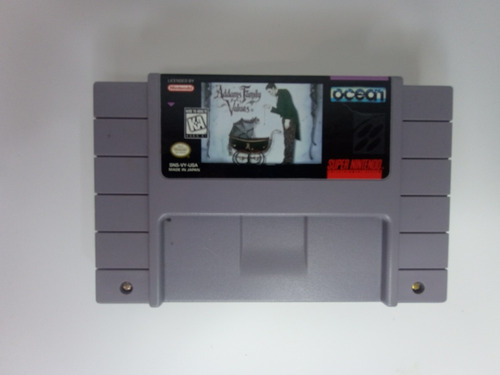 Addams Family Values Super Nintendo 