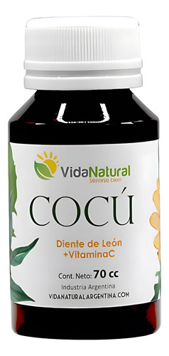 Cocú + Vitamina C - Limpieza Digestiva Liquido 70 Ml - Vida Sabor Sin Sabor
