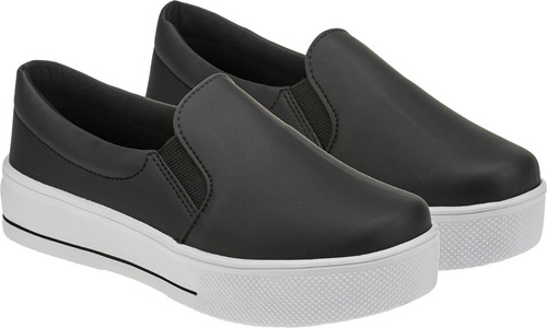 Imagem 2 de 4 de Tenis Feminino Sapatenis Slip On Iate Confort | S01.it1