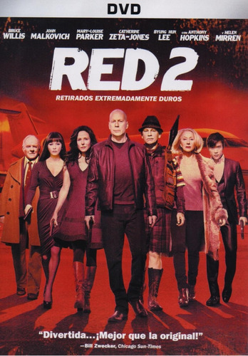 Red 2 Dos Retirados Extremadamente Duros Pelicula Dvd