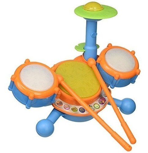 Juguete Vtech Set De Tambores Con Luces Y Sonidos *sk