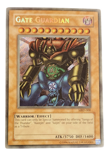 Yugioh Gate Guardian Secret Mdr