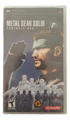 Metal Gear Solid Portable Ops Plus Psp 100% Nuevo Y Original