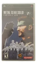 Comprar Metal Gear Solid Portable Ops Plus Psp 100% Nuevo Y Original