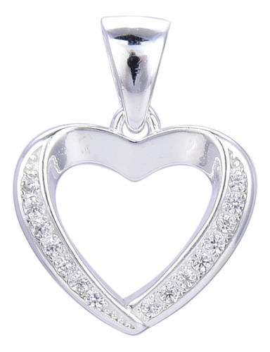 Cadena Con Dije Corazón Plata 925 (le4778)
