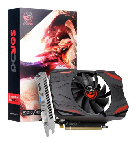 Imagem 7 de 8 de Placa de vídeo AMD Pcyes Radeon HD 6000 Series HD 6570 PJ6570HDR3SF 2GB