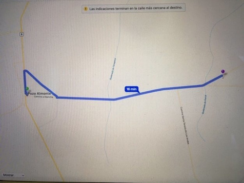 Pozo Almonte / Camino Doña Inés De Collahuasi