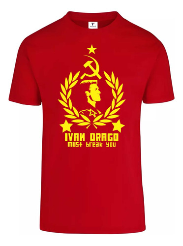 Playera Ivan Drago Rocky Logo Hombre Mujer