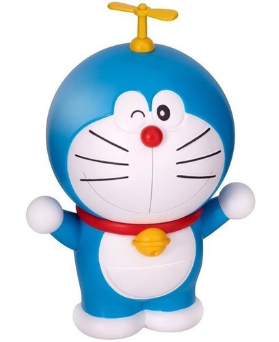 Doraemon El Gato Cósmico Figura Bandai Articulada + Invento