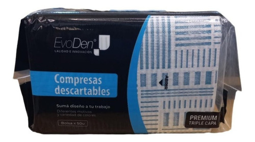 Compresas Descartables Estampadas X50uni. Odontologia