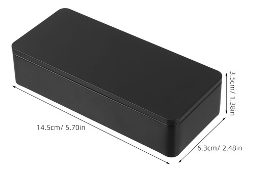 Organizador De Almacenamiento De Té Rectangular De Metal, 4