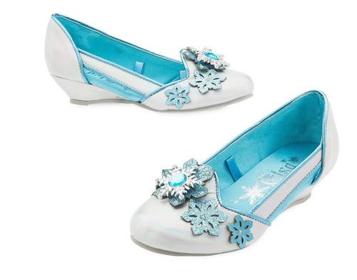 Zapatos Disfraz Princesa Elsa Frozen Disney Store Original